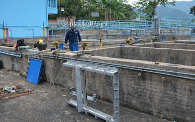 Realizaremos instalación de compuertas en filtros de la PTAP Caldas y trabajos en el desarenador Caldas