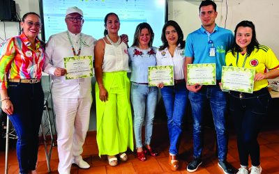 La Institución Educativa Barrios Unidos del Sur exaltó compromiso de la empresa SERVAF S.A. E.S.P, en la primera gran limpiatón por Florencia.