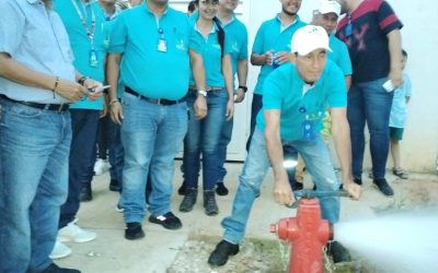 La Empresa SERVAF S.A E.S.P., inauguró la línea de conducción de agua potable de occidente.